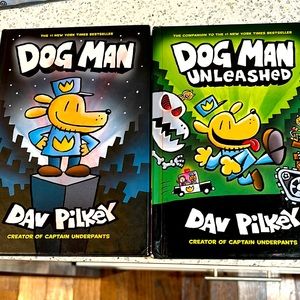 4 books dog man